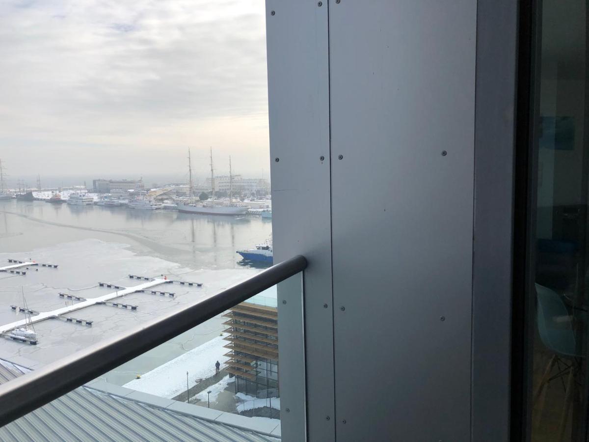 Sea Towers Gdynia Pomerania Bagian luar foto
